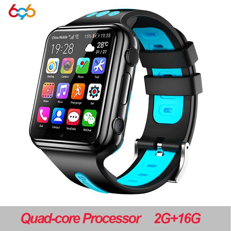 H1/w5 4g Gps Wifi Plats Student/barn Smart Watch Telefon Android System Klocka App Installera Blue Tooth Smartwatch Sim Card Boy add 16G memory card