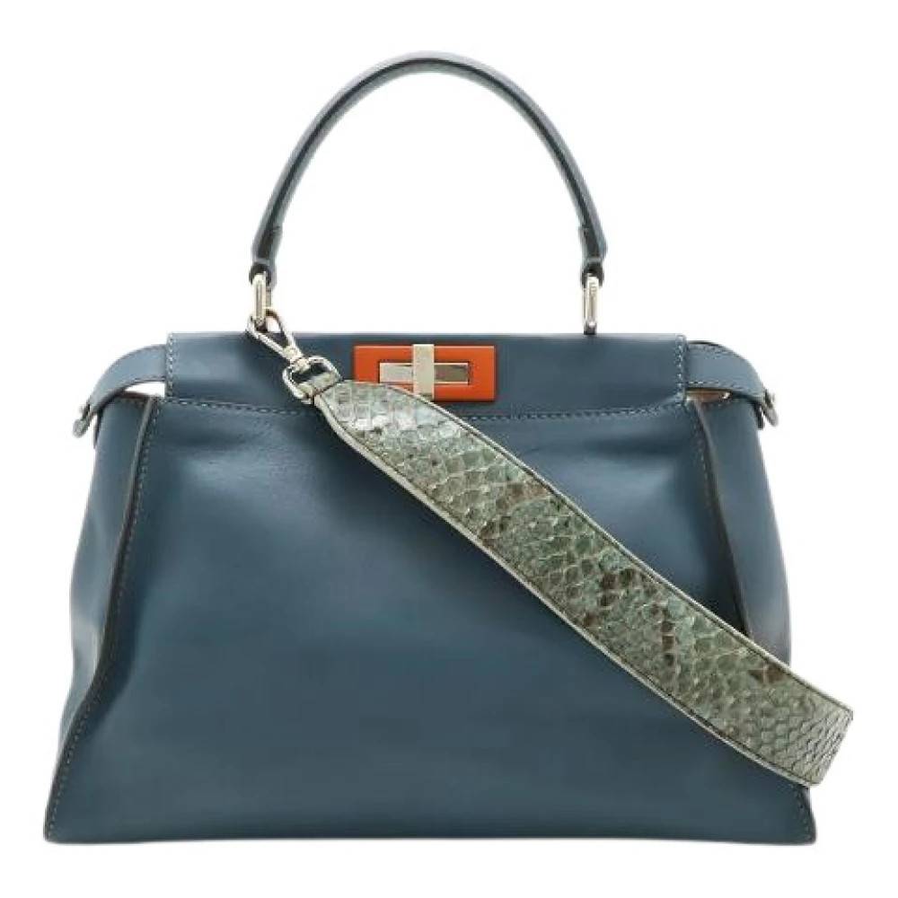Fendi Vintage - Pre-owned Peekaboo Läder 2way Väska Vintage - Dam - ONE Size - Läder