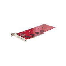 StarTech.com Quad M.2 PCIe Adapter Card x16 Quad NVMe or AHCI M.2 SSD to PCI Express 4.0 Up to 7.8GBps