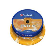 DVD-R VERBATIM 4,7GB 25/fp