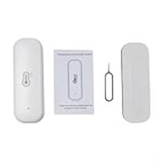 WiFi-termometer för Tuya temperatursensor WiFi hygrometer termometersensor, Wifi-temperatur- och fuktighetsdetektor, trådlöst inomhusövervakningssystem (zb)