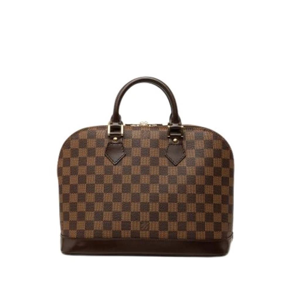 Louis Vuitton Vintage Pre-owned Alma PM - Vintage - Dame - Brun - ONE SIZE - Læder