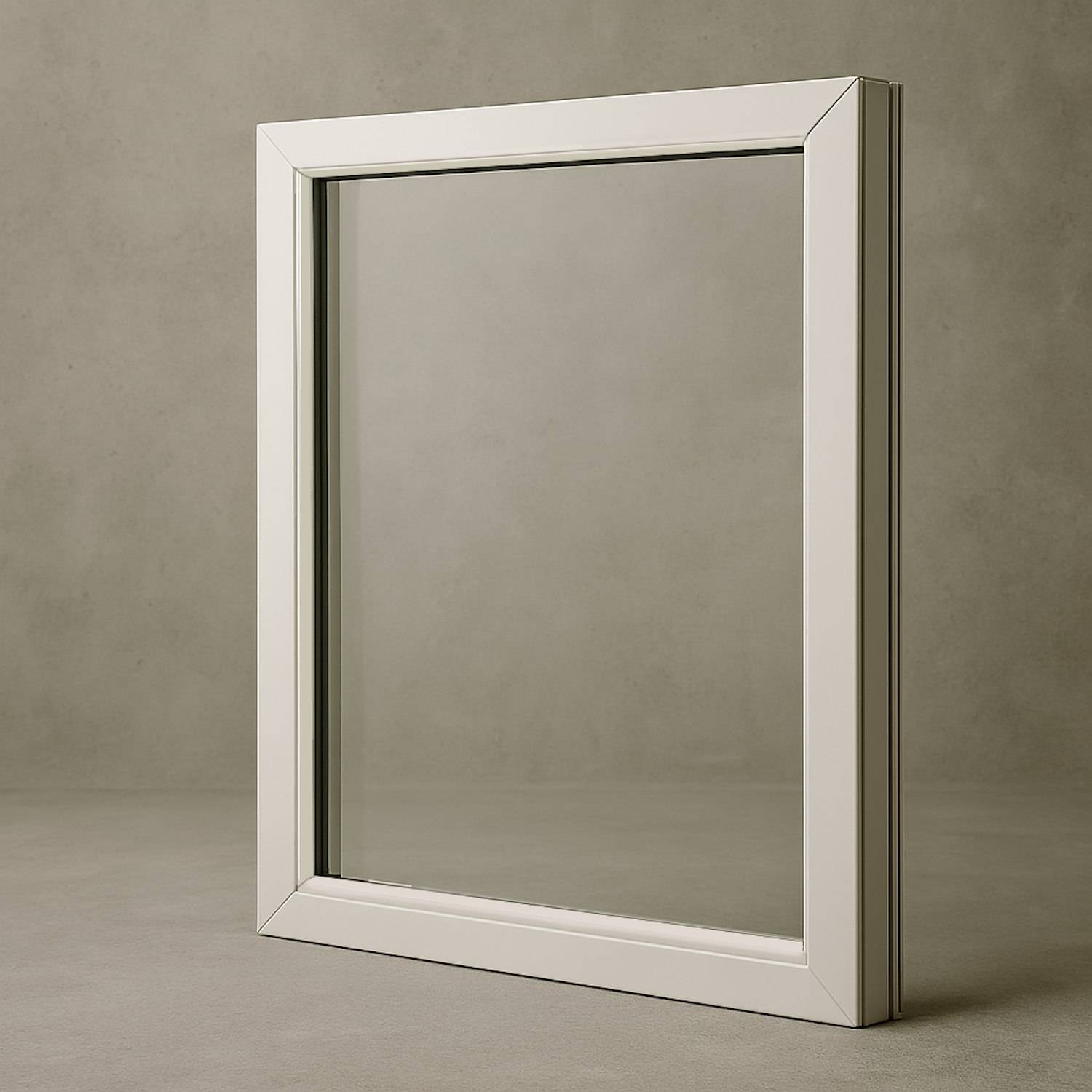 Fast Fönster Sveafönster Solid Aluminium 3-glas 140x140 cm