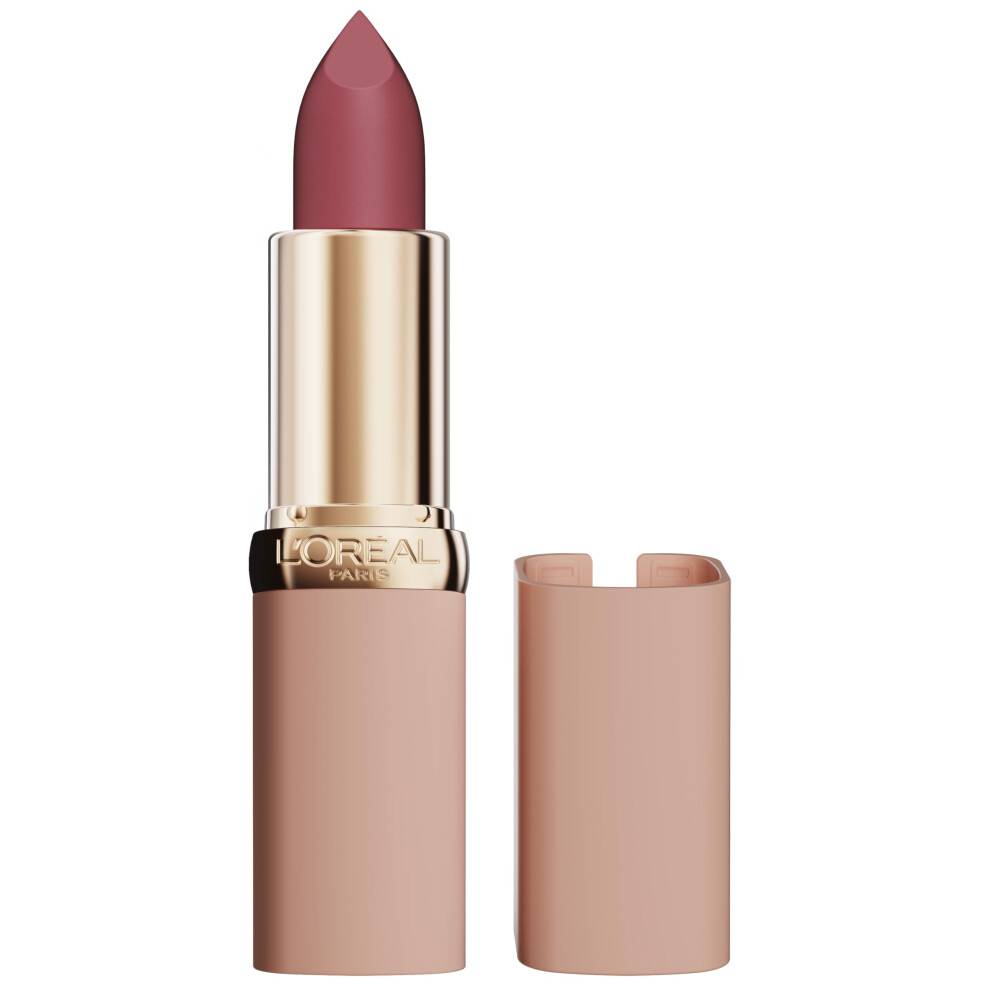 L'Oreal Paris Colour Riche Blurred Matte Läppstift för Fuktiga Läppar, Lip Makeup med Arganolja och Vitamin E, Worth It Medium