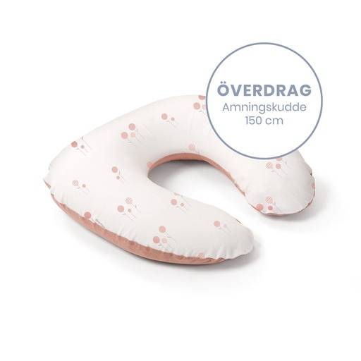 Doomoo Överdrag Amningskudde - Blomma Rosa
