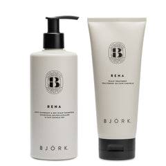 Björk Rena Anti-Dandruff Schampo + Scalp Treatment Duo 300 + 200 ml