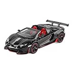 1:32 För Lamborghini LP700-4 För Aventador SIAN Roadster Legering Bilmodell Formgjutna Leksaksbilar Barnleksaker För Barn Presenter (Color : B, Size : With box)