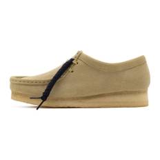 Clarks, Sko, Dame, Beige, 36 EU, Suede, Wallabee Maple Suede Sko
