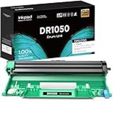 iNKPAD DR-1050 trumma kompatibel med Brother DR1050 trumma TN-1050 toner för MFC-1910W MFC-1810 DCP-1612W DCP-1610W DCP-1512 DCP-1510 HL-1210W HL-12 W HL-1110 (1 trumenhet)