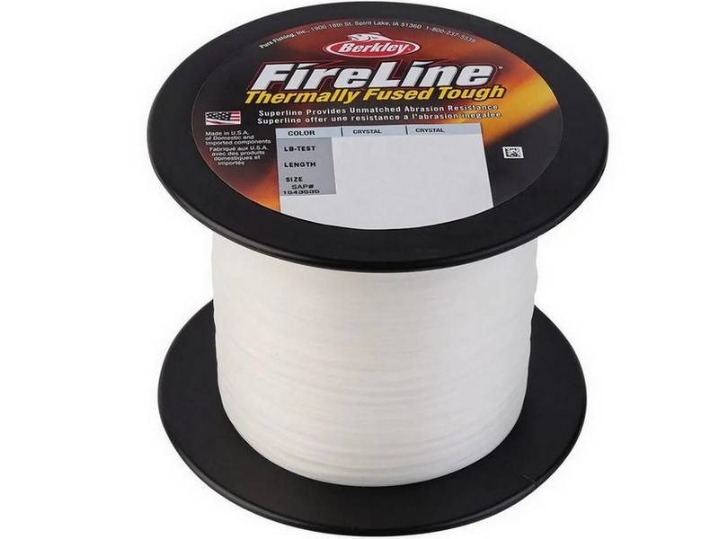 Berkley Fireline - Påspoling-Crystal-0,12mm