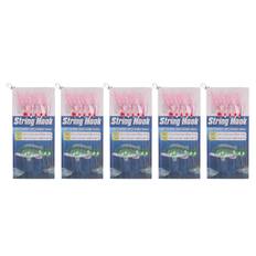 6 Hooks Colorful Feather Fishing String Hooks Fishing Lure Bait Rig Tackle for Freshwater 14