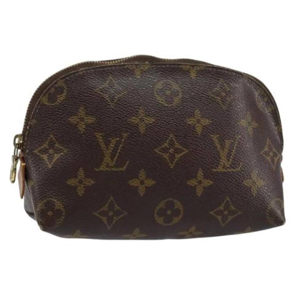 Louis Vuitton Vintage Pre-owned Canvas Clutch - Vintage - Dame - Brun - ONE SIZE -