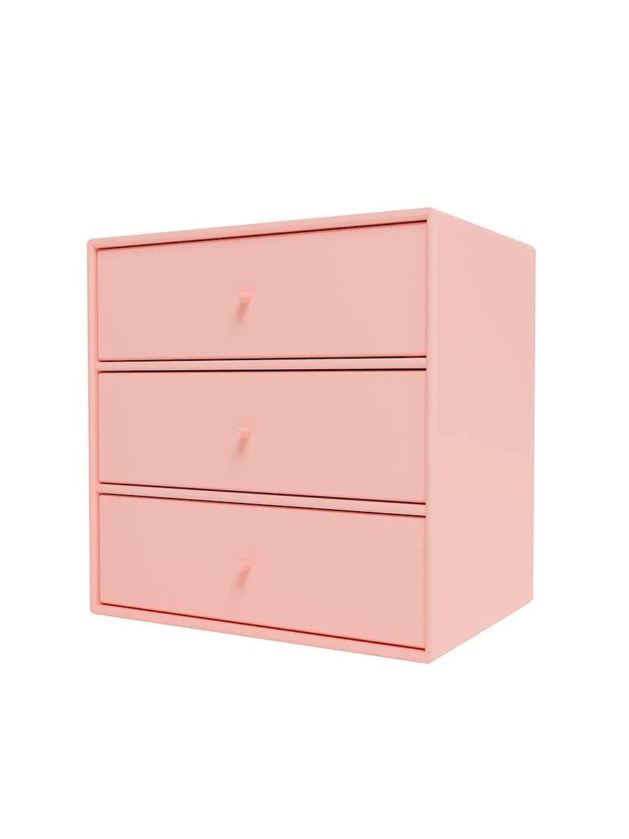 Montana Mini 1007 Modul m. Tre Skuffer Ruby - Jacobsen Plus