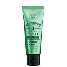 Scottish Fine Soaps Men's Grooming Vetiver and Sandalwood Aftershave Balm 75ml