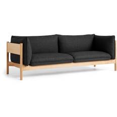 Hay Arbour Sofa 3-pers Olieret Eg / Re-wool 198 - 3 personers sofaer Mørkegrå - AA805-A414-AA42