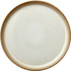 Bitz Dinner Plate, 27 cm, Grey / Cream