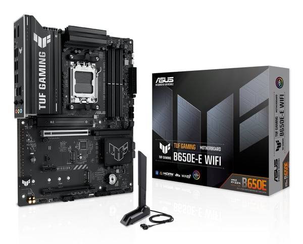 ASUS TUF GAMING B650E-E WIFI AMD B650 AM5-sockel ATX