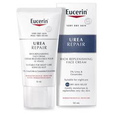 Eucerin Urea Repair 5% Replenishing Face Night Cream For Very Dry Skin 50ml