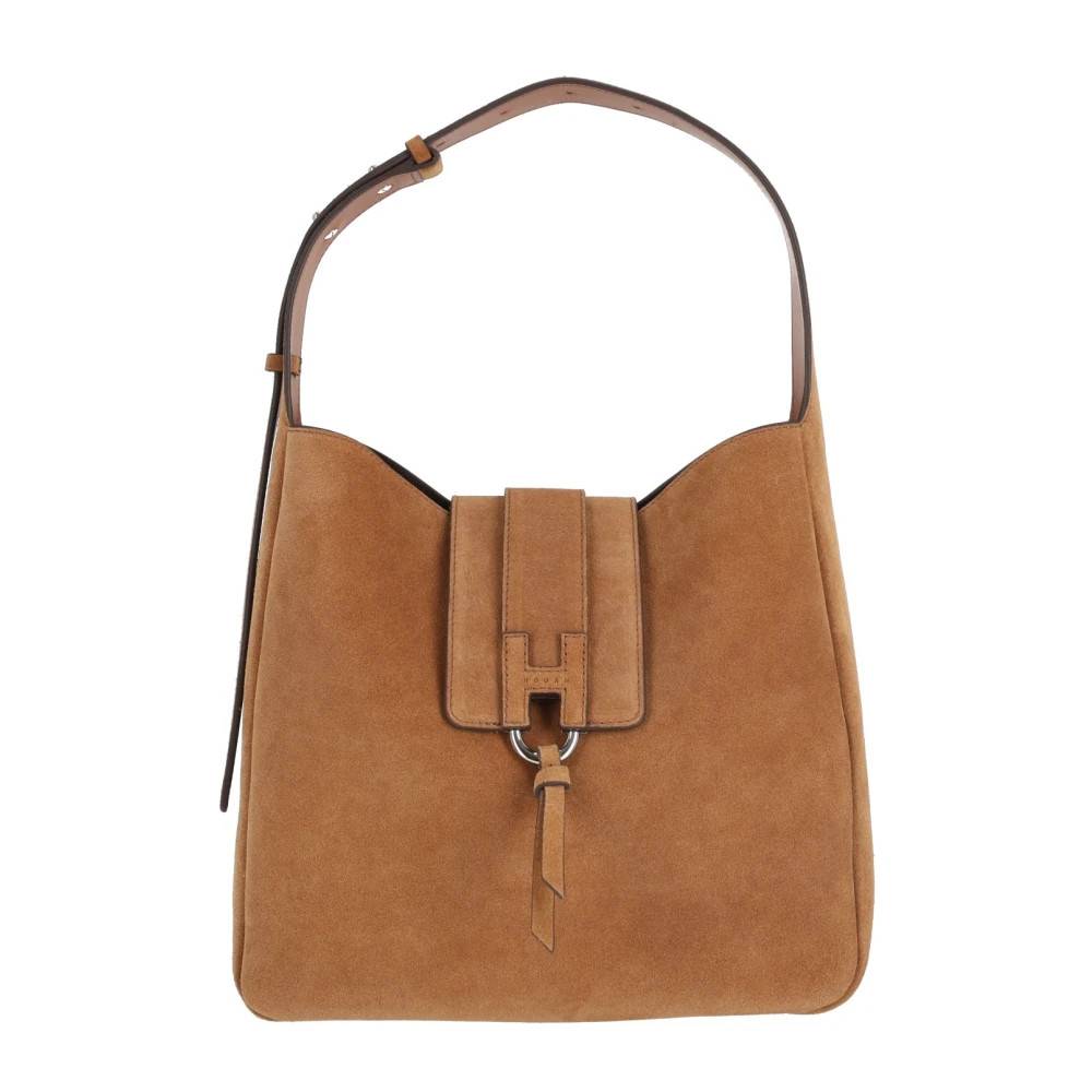 Hogan H01X Hobo Verticale - Tasker - Dame - Brun - ONE SIZE - Uld