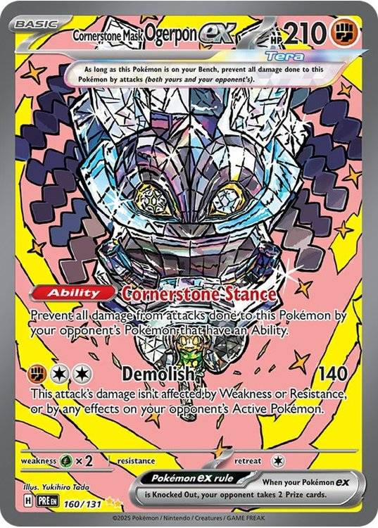 Cornerstone Mask Ogerpon ex - 160/131.