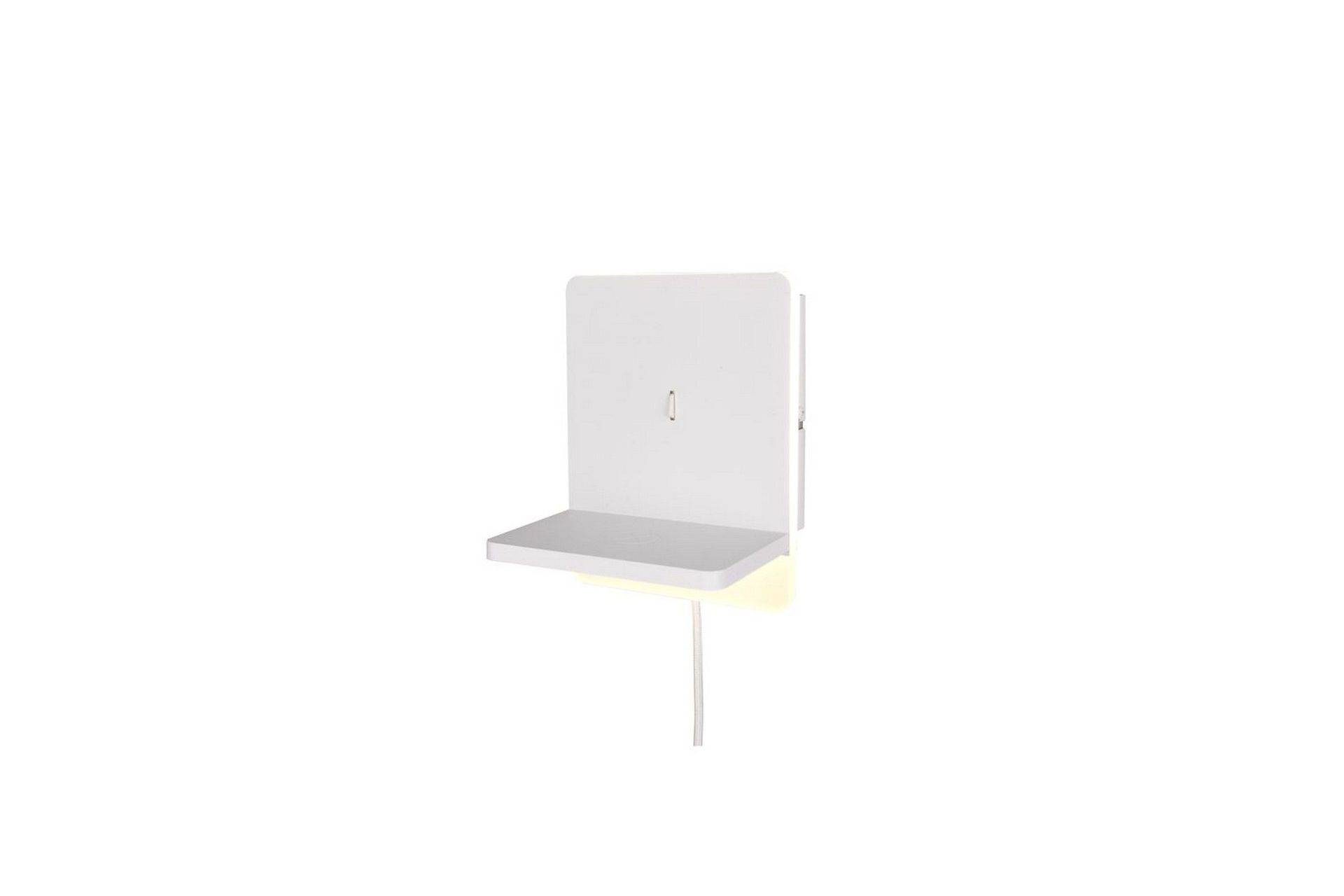 Trio Lighting Vägglampa TRIO Fairfield Mattvit - Mattvit Sänglampa vägg