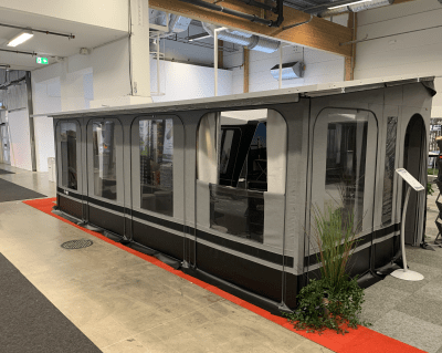 Svenska Tält Standby X6 (Slusstunnel : Utan (Slät bakvägg))