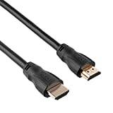 RCA HDMI-kabel – High Speed with Ethernet (4K, UltraHD, Dolby Vision, HDR, HDR10+, 4K@60hz, 2160p, 1080p, 3D, ARC, CEC) 1,5 meter svart