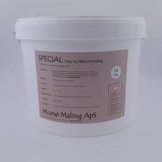 Special Væg og Vådrumsmaling. Bomuld glans 20, 10 Liter