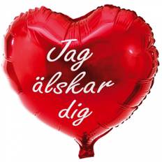 Folieballong Älskar dig