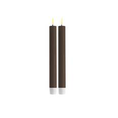 Deluxe Homeart – Mokka Kronelys (24 cm)