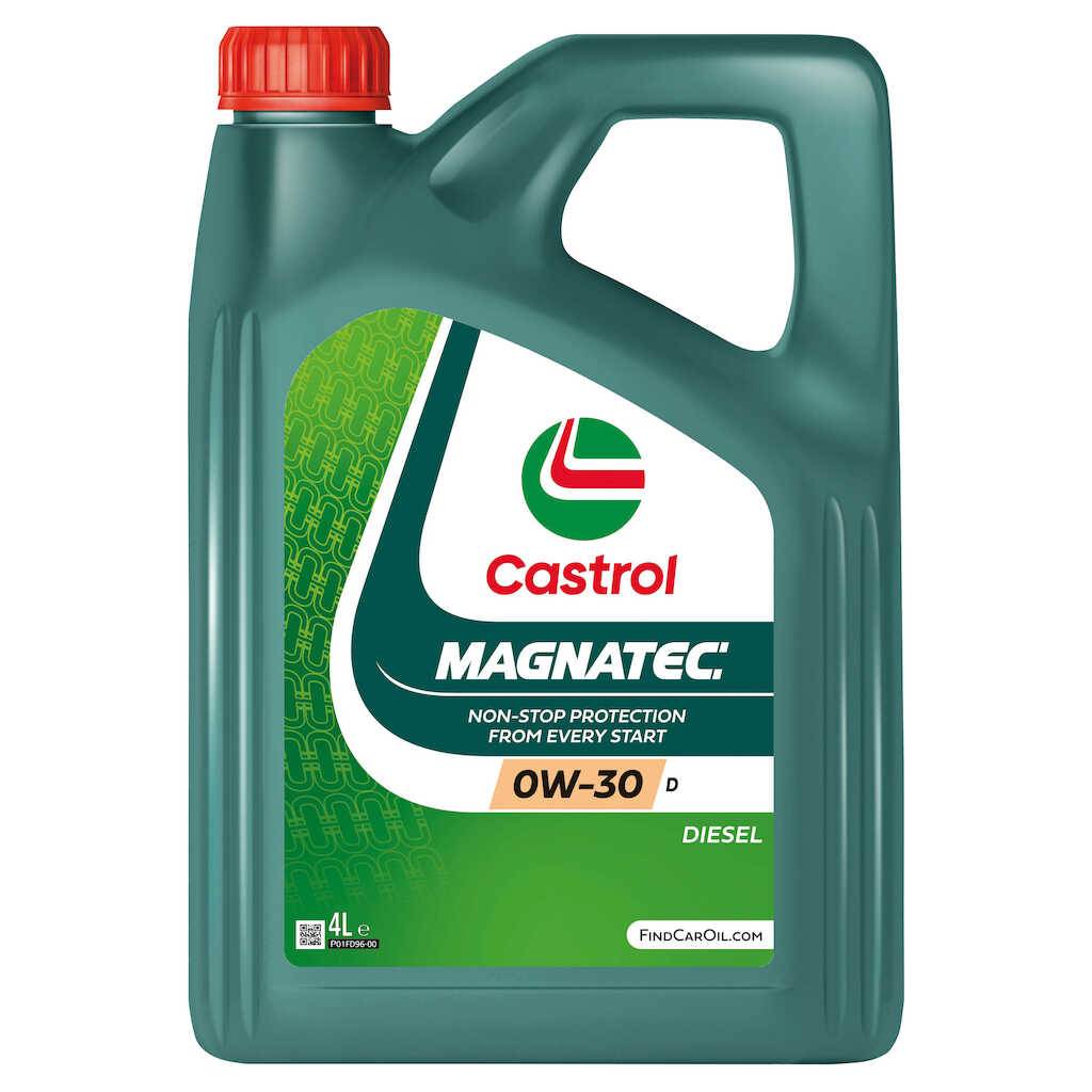 Motorolie - Castrol Magnatec 0W-30 D - 4 liter