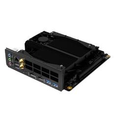 MINIS FORUM BD790i Motherboard, AMD Ryzen 9 7945HX 16-Core-CPU bis zu 5,4 GHz, AMD Radeon 610M, DDR5/2×M.2 2280 PCIe5.0 SSD, HDMI/DP/USB-C-Anschluss, 2,5 G RJ45, USB 3.2