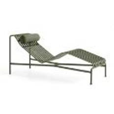 HAY Palissade Chaise Lounge Headrest Cushion 49,5x195 cm - Olive