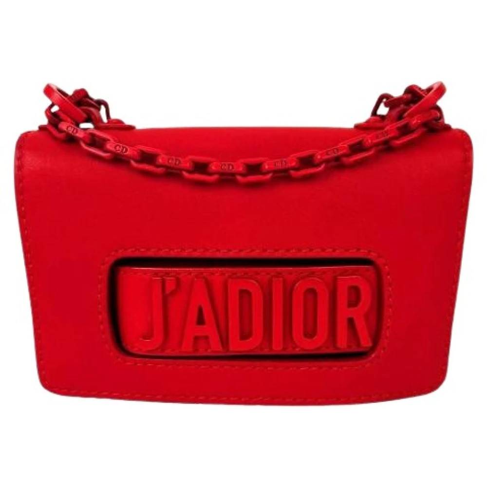 Dior Vintage - Pre-owned Ultra Matte Calfskin Mini J'Adior Flap Bag Clutch Vintage - Dam - ONE Size - Mocka