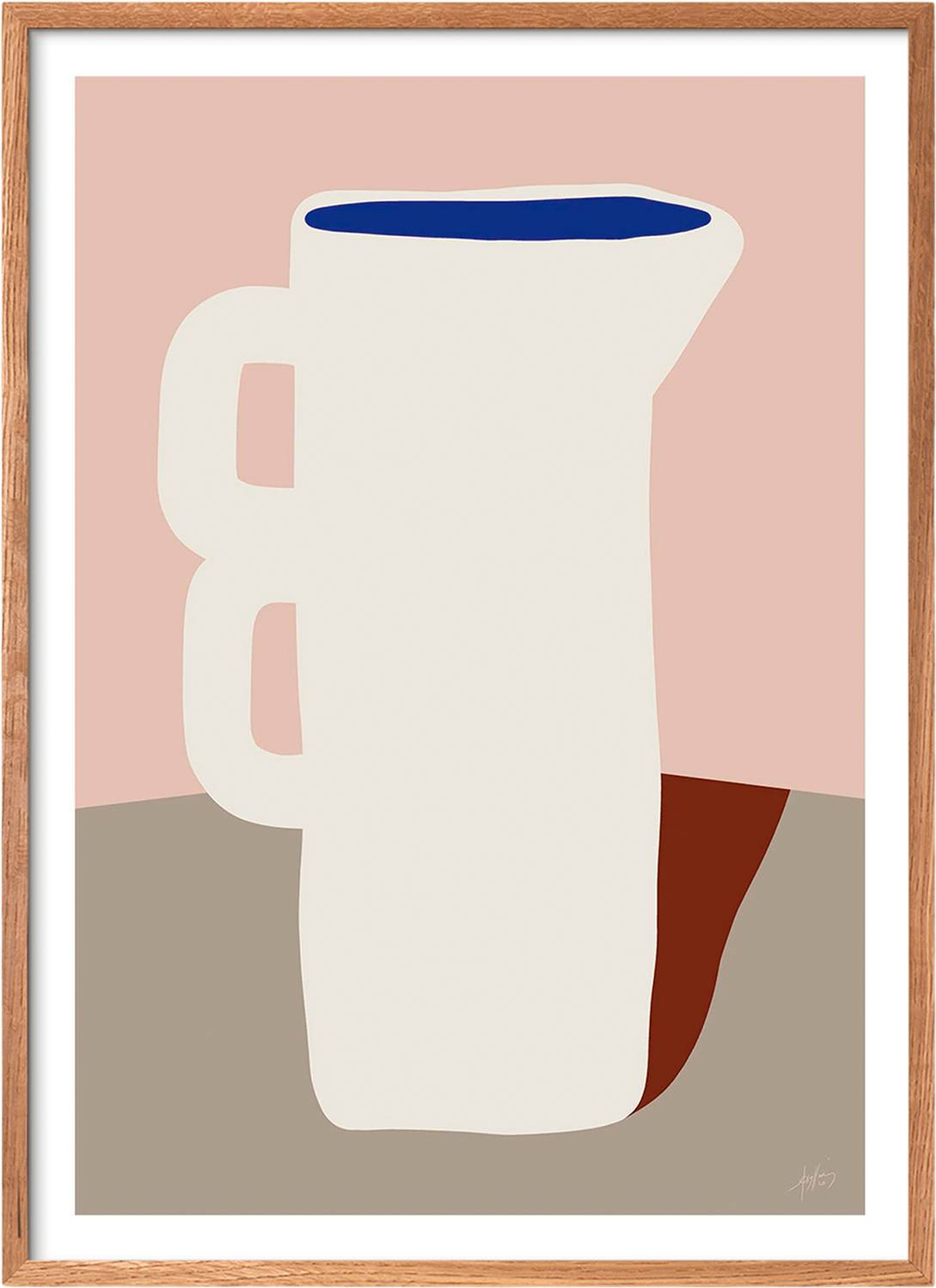 Poster & Frame Pottery06 - 30x40 Affischer Från Magasin - Flerfarvet (30x40)