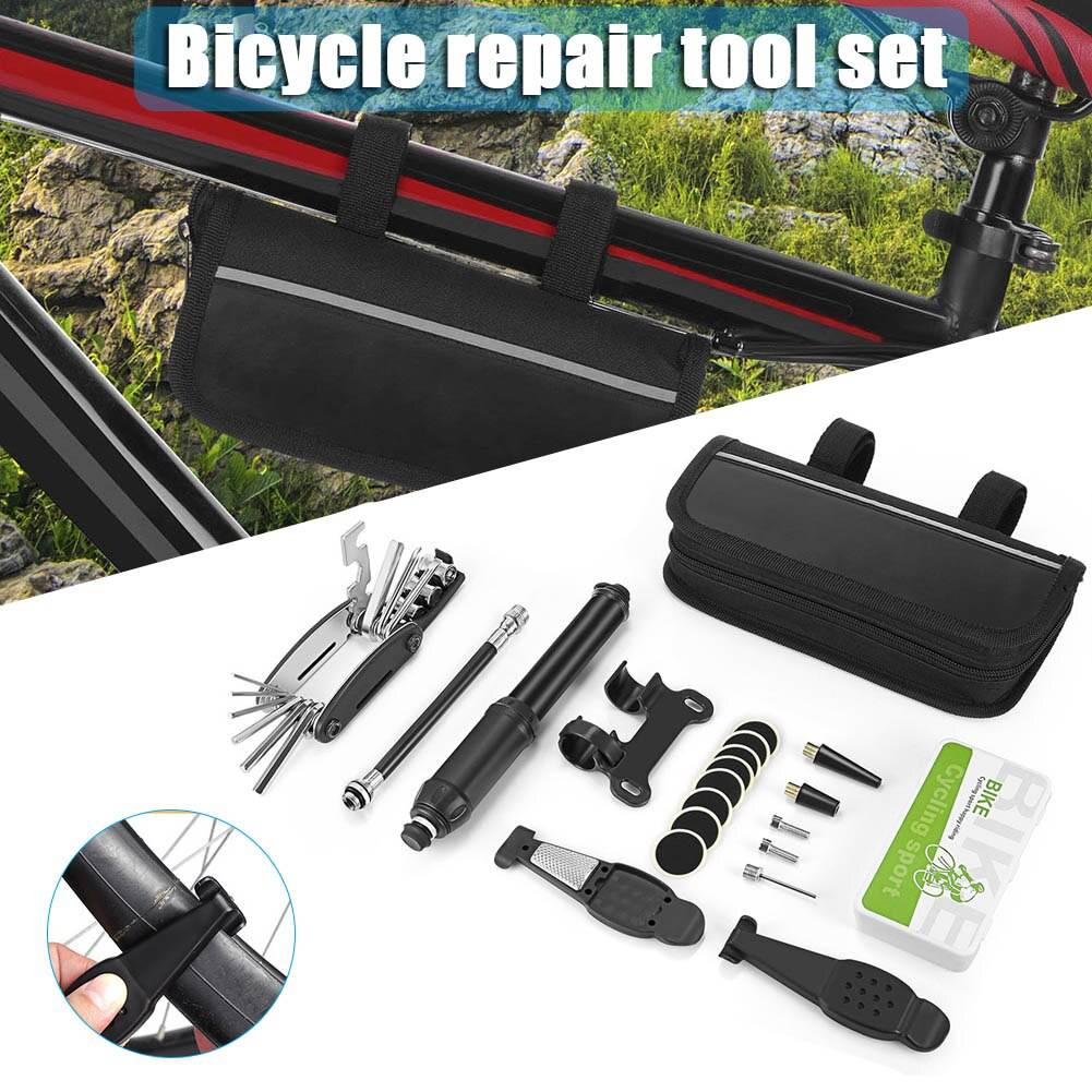 Cykel Reparationskit Pump Multiverktyg XD88