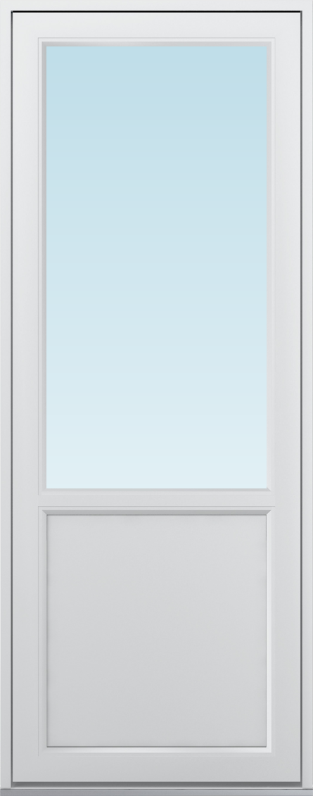 Svenska Fönster SF altandörr utåtgående  780x1980/1280mm  vänster, insida trä utsida aluminium, 2+1 glas, linjerar öppningsbart  (8x20)