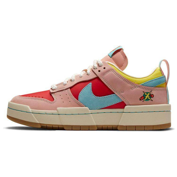 Nike Dunk Low Disrupt Kinesiskt nyår - Smällare Damsneakers Rosa Rosa-ton Copa DD8478-641 35.5