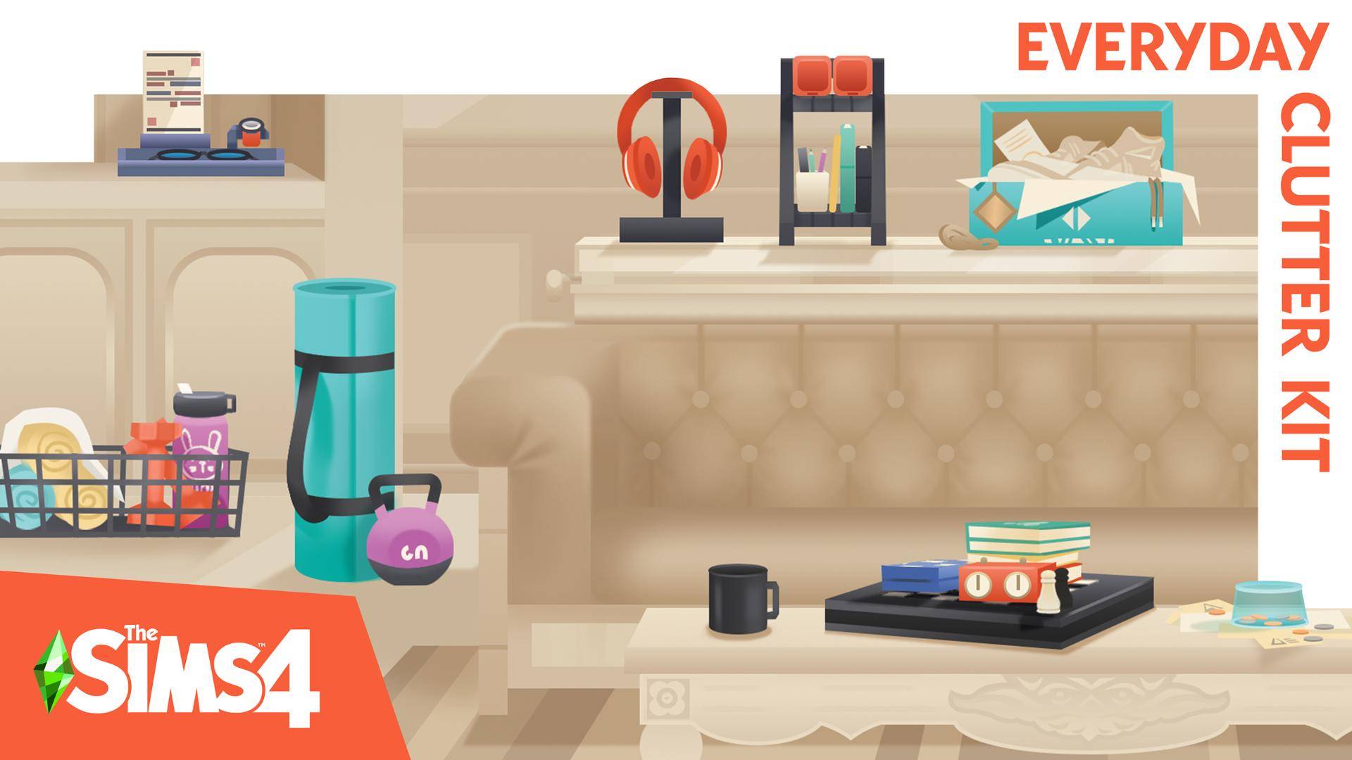 The Sims 4 - Everyday Clutter Kit DLC Origin (EA App / PC) – Region free