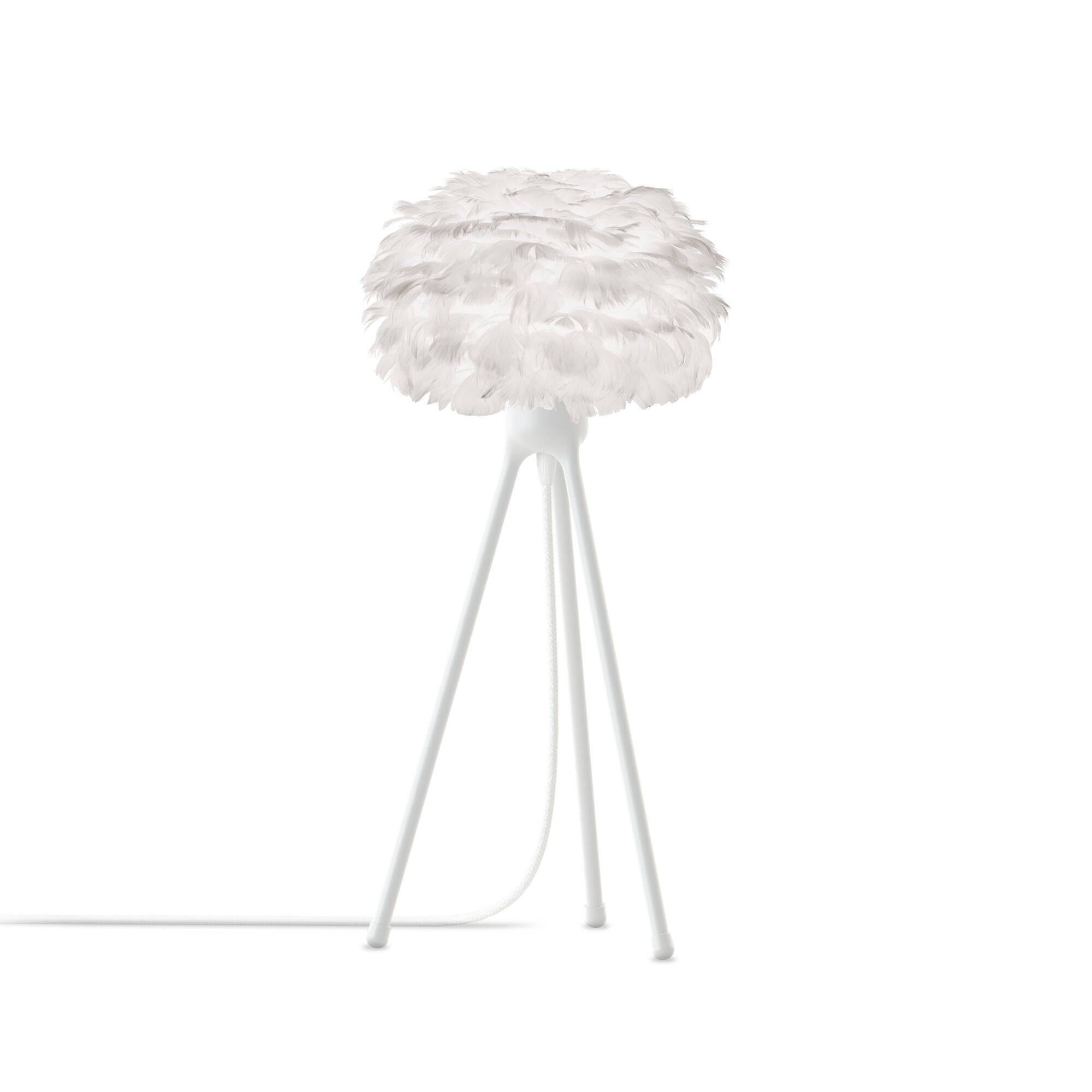 Eos Tripod Bordlampe Mikro Hvid med Ben I Hvid