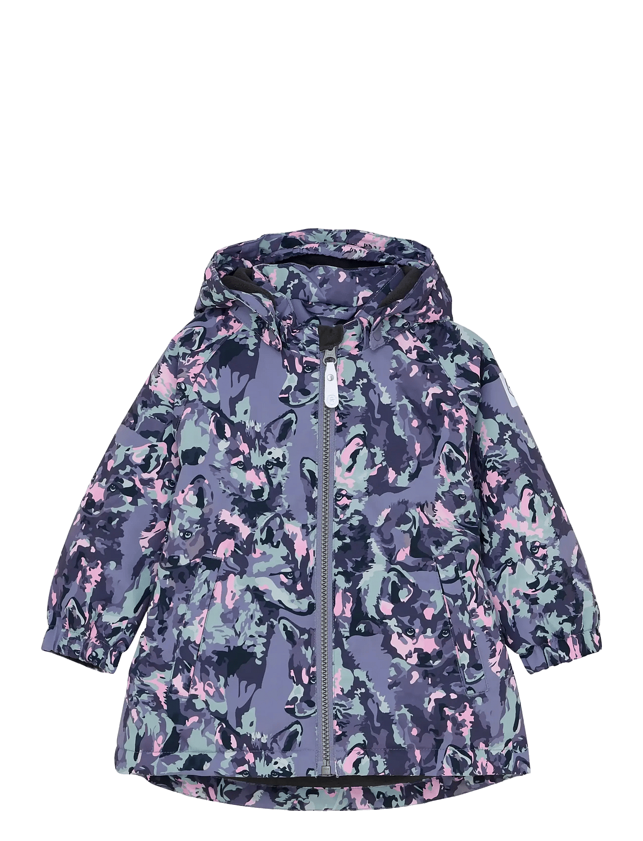 Color Kids Baby Jacket - Aop - Purple - 74