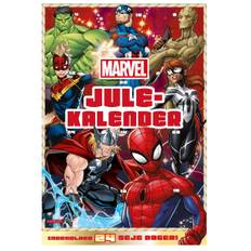 Karrusel Forlag - Julekalender - Marvel Avengers med 24 mini bøger