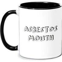Asbestos Mouth Mug - White/Black