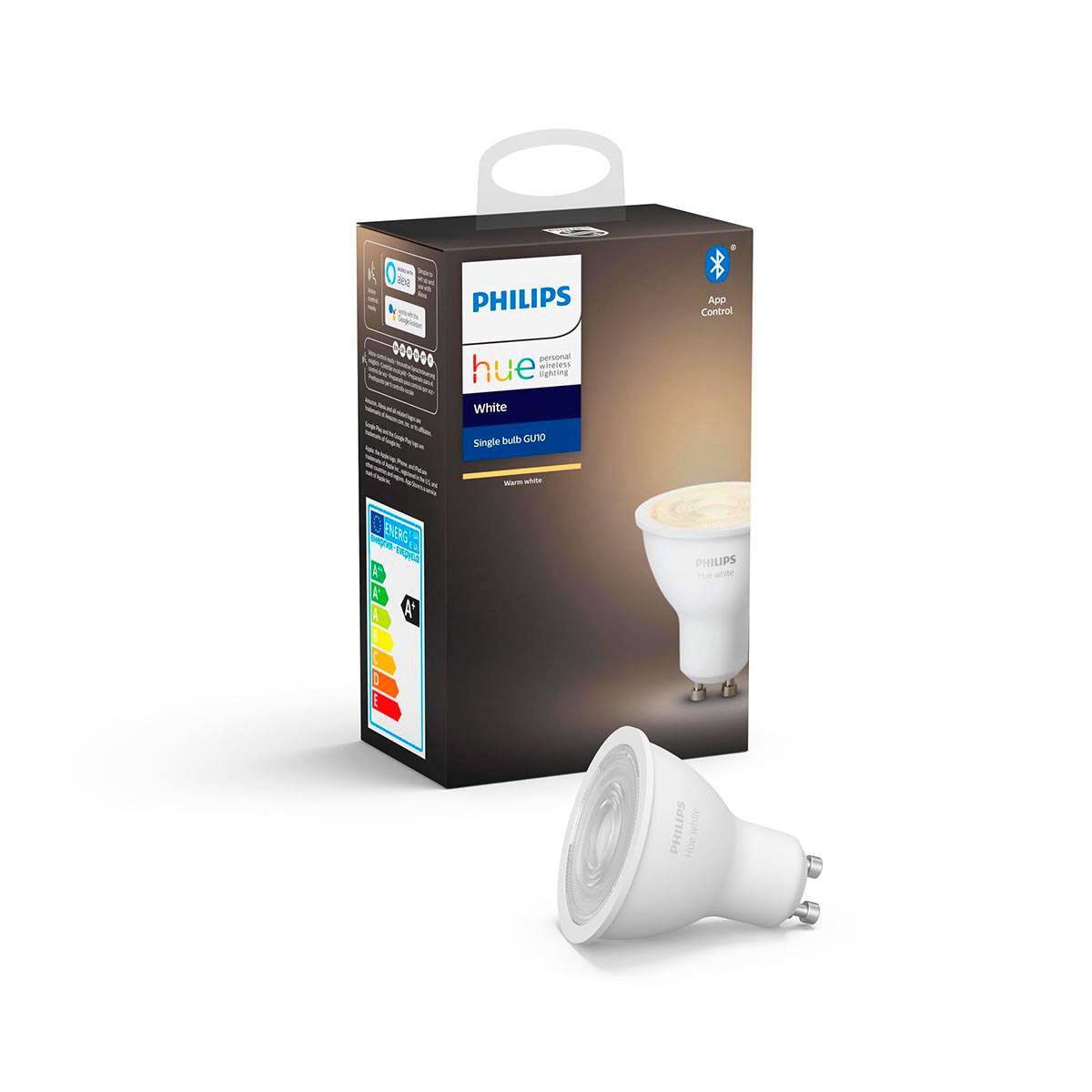 Philips Hue White LED pære GU10 - 5,2W (57W)