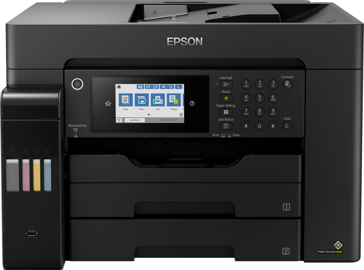 Epson - ET-16655 A3+ Multifunction EcoTank, USB, LAN, Wi-FI
