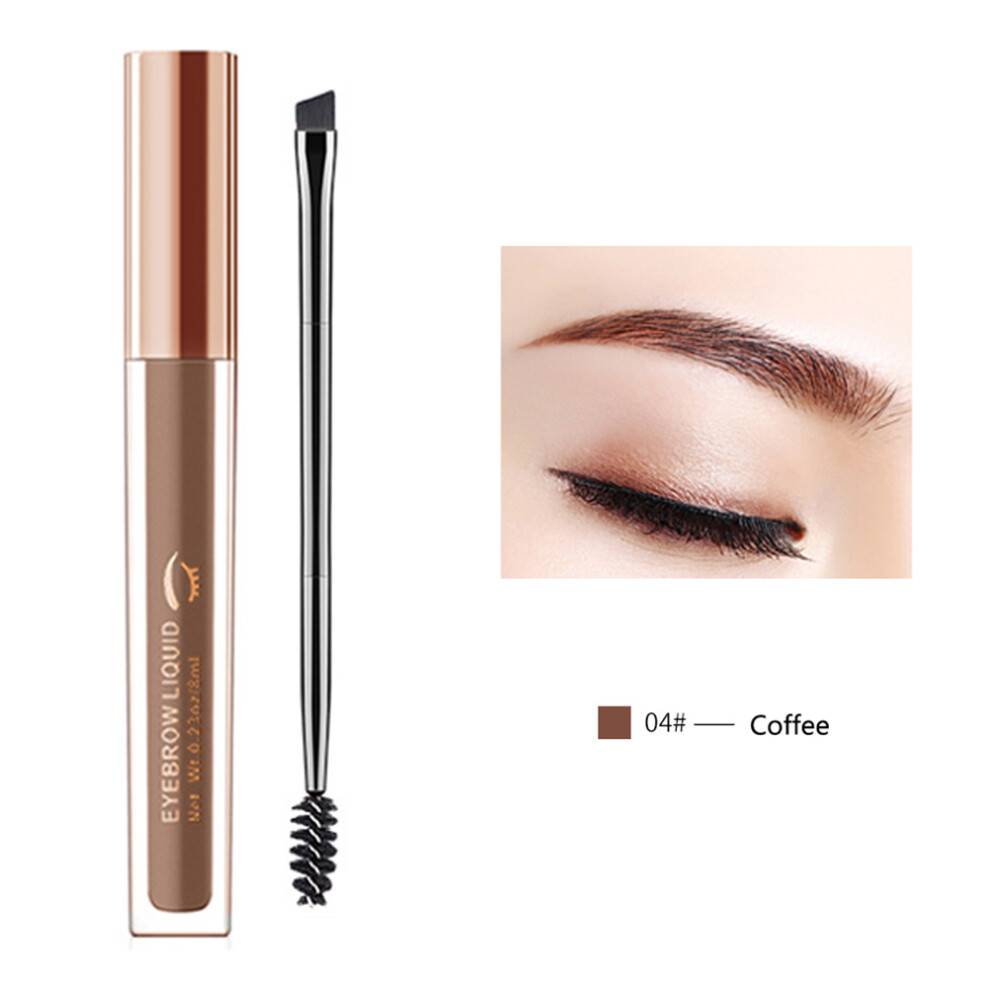 Øjenbrynsmakeup-plejesæt, bærbar multifunktionsbørste til præcis påføring af øjenbrynspudder, formning af øjenbryn og vipper, uden test på