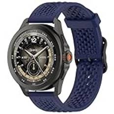 LIUZIHAN Rem kompatibel med Haylou Watch 2 Pro S001 LS02 Pro, slitstark, silikonersättning klockarmband för Haylou Watch 2 Pro S001 LS02 Pro., Haylou Watch 2 Pro S001 LS02 Pro