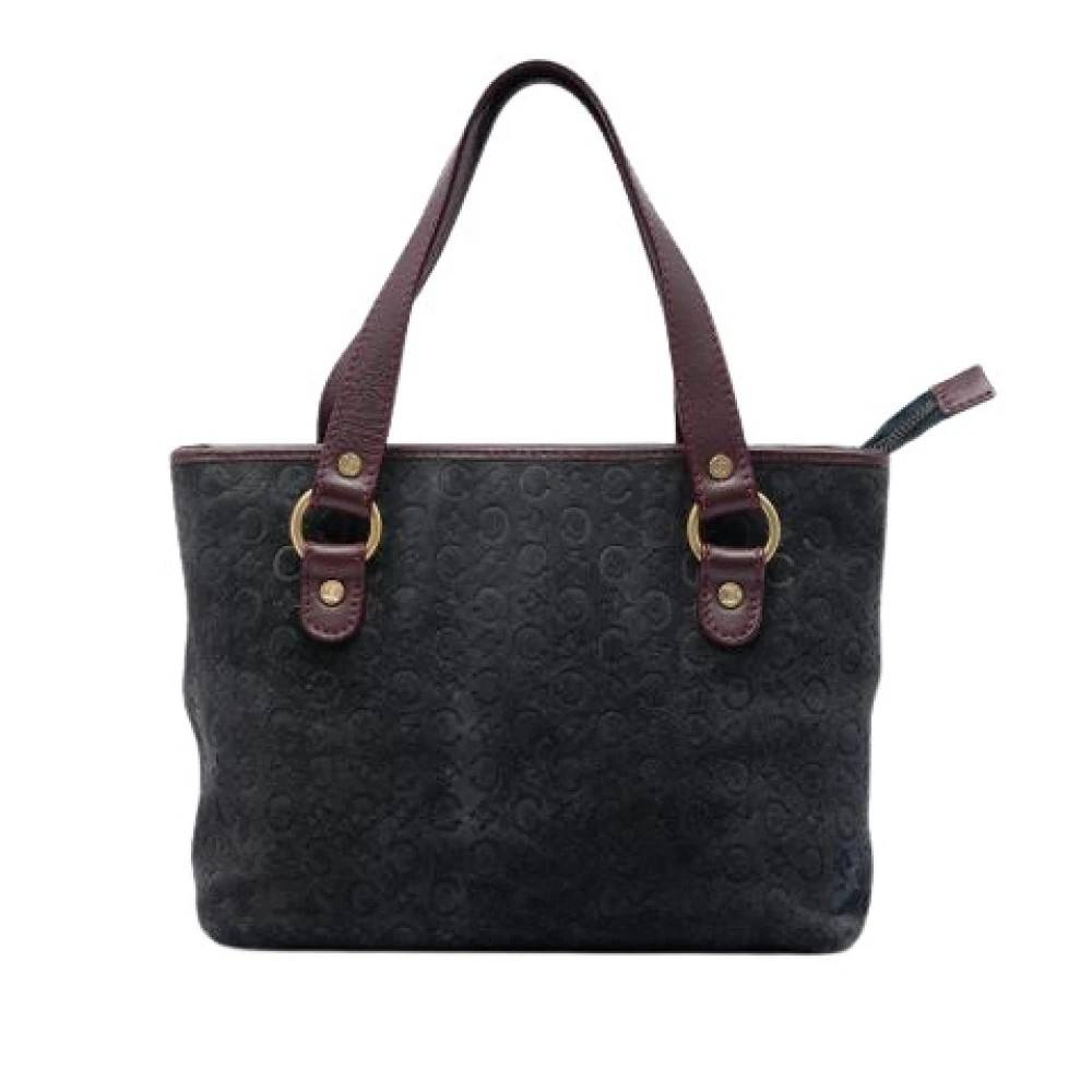 Celine Vintage Pre-owned Laeder celine-tasker - Vintage - Dame - Grå - ONE SIZE -