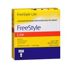 Abbott Nutrition, Freestyle Lite Blood Glucose Test Strips, 100 each