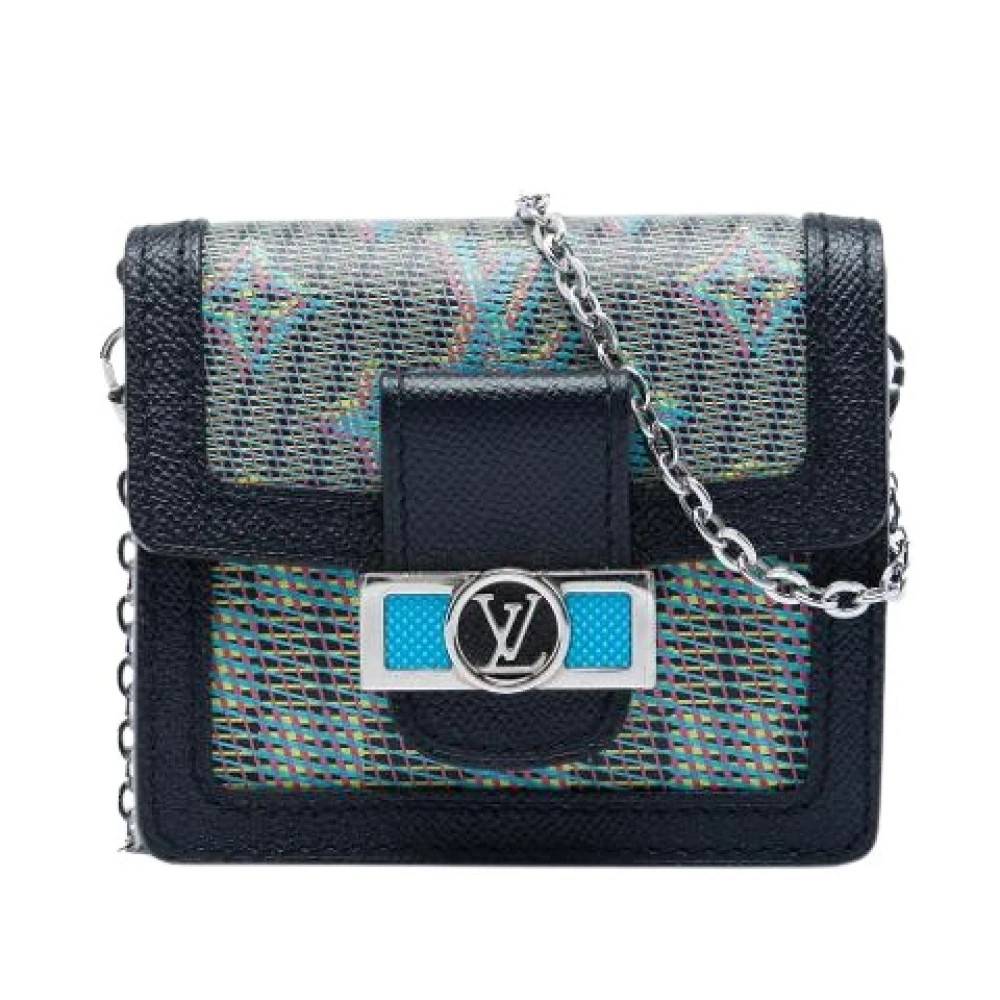 Louis Vuitton Vintage Pre-owned Dauphine BB Bumbag - Vintage - Dame - Blå - ONE SIZE - Uld